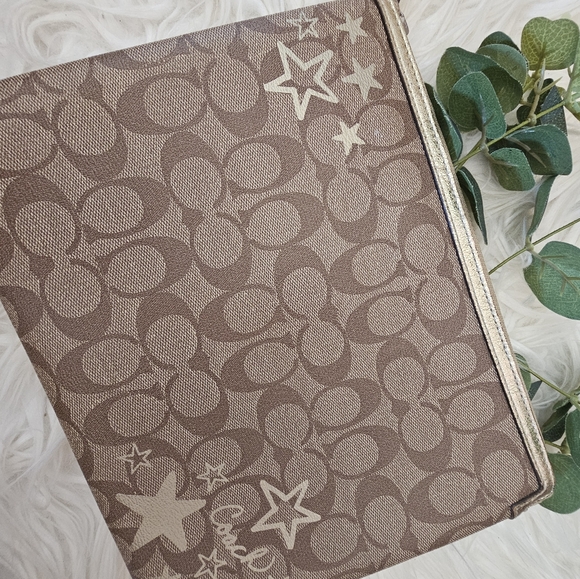 Coach Brown Signature Clutch - Picture 6 of 6